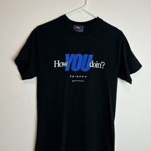 NBC Store Friends How YOU Doin'? Joey Black T-Shirt Adult Size Small